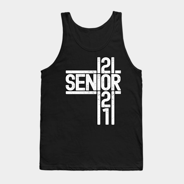 Senior 2021 Graduation Class of 2021 Tank Top by Etopix